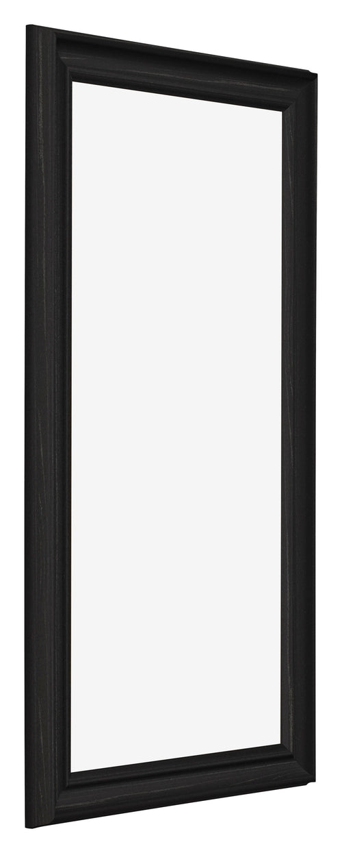 Fotokader 40x70cm Zwart Houtnerf MDF Lazio Voorzijde Schuin | Yourdecoration.be