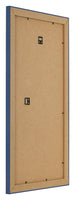 Fotokader 40x80cm Donkerblauw Geveegd MDF Pisa Achterzijde Schuin | Yourdecoration.be