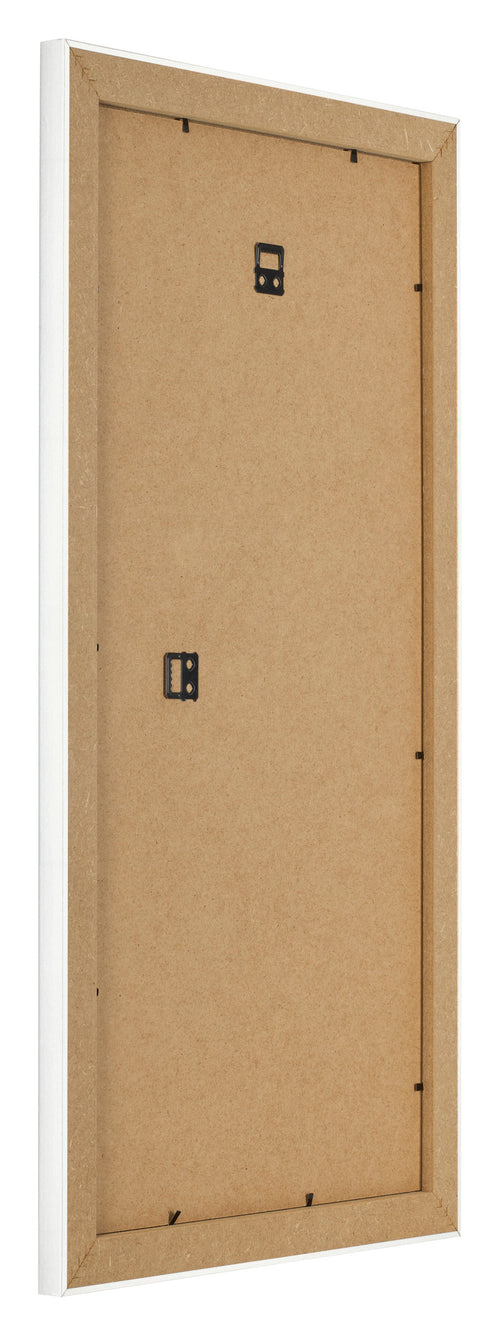 Fotokader 40x80cm Wit Geveegd MDF Pisa Achterzijde Schuin | Yourdecoration.be