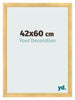 Fotokader 42x60cm Goud Mat MDF Pisa Voorzijde Maat | Yourdecoration.be