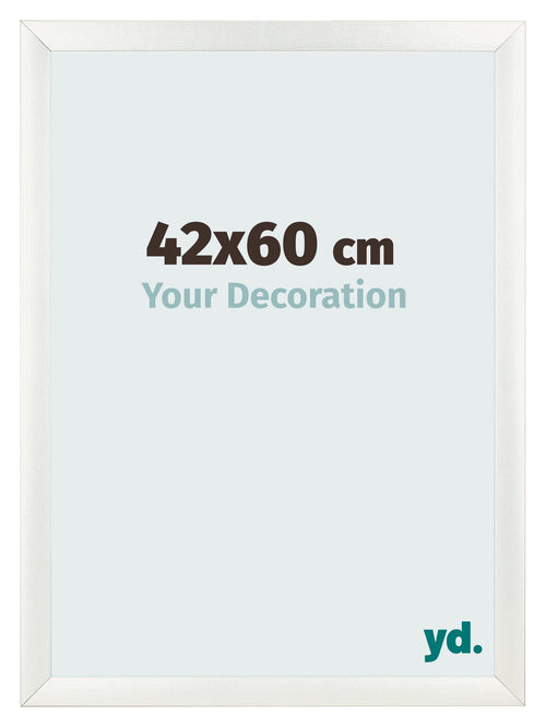 Fotokader 42x60cm Wit Geveegd MDF Pisa Voorzijde Maat | Yourdecoration.be