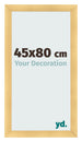 Fotokader 45x80cm Goud Mat MDF Pisa Voorzijde Maat | Yourdecoration.be