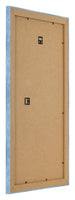 Fotokader 45x80cm Helder Blauw Geveegd MDF Pisa Achterzijde Schuin | Yourdecoration.be