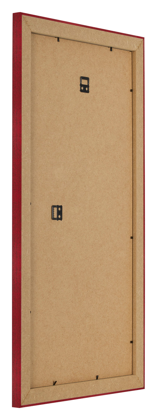 Fotokader 45x80cm Wijnrood Geveegd MDF Pisa Achterzijde Schuin | Yourdecoration.be