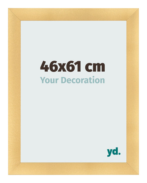 Fotokader 46x61cm Goud Mat MDF Pisa Voorzijde Maat | Yourdecoration.be