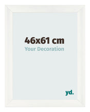 Fotokader 46x61cm Wit Geveegd MDF Pisa Voorzijde Maat | Yourdecoration.be