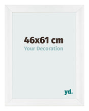 Fotokader 46x61cm Wit Hoogglans MDF Pisa Voorzijde Maat | Yourdecoration.be