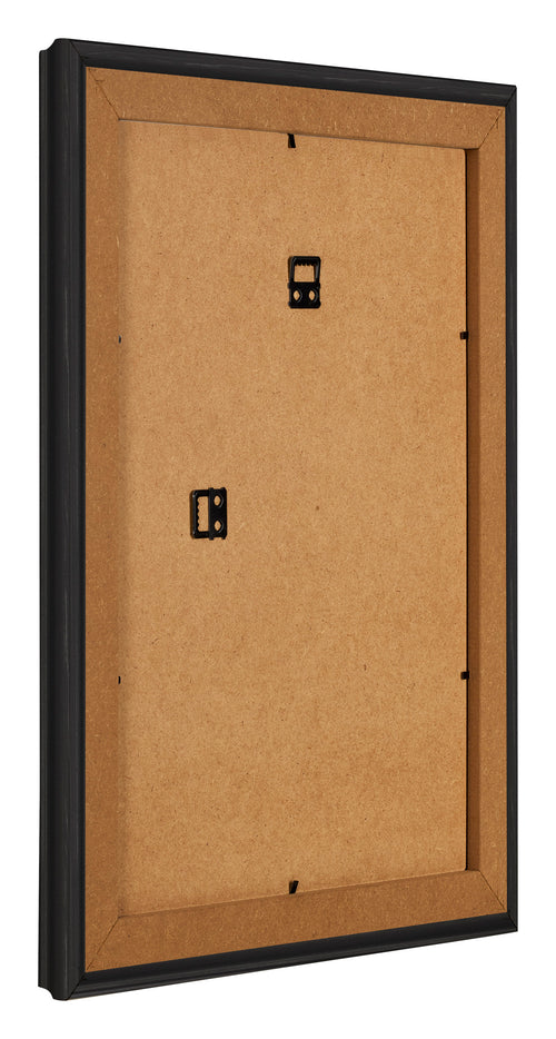 Fotokader 46x61cm Zwart Houtnerf MDF Lazio Achterzijde Schuin | Yourdecoration.be