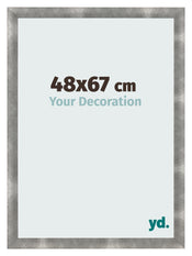 Fotokader 48x67cm Metaal Vintage MDF Pisa Voorzijde Maat | Yourdecoration.be