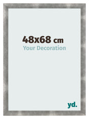 Fotokader 48x68cm Metaal Vintage MDF Pisa Voorzijde Maat | Yourdecoration.be