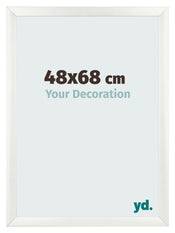 Fotokader 48x68cm Wit Geveegd MDF Pisa Voorzijde Maat | Yourdecoration.be