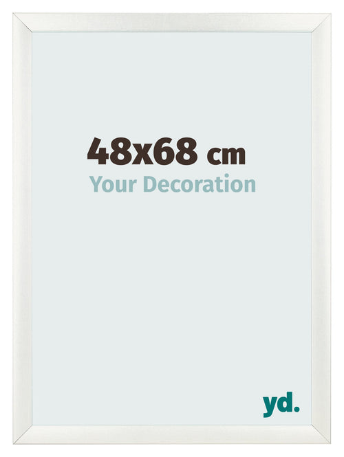 Fotokader 48x68cm Wit Geveegd MDF Pisa Voorzijde Maat | Yourdecoration.be