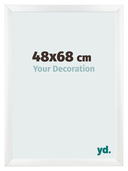 Fotokader 48x68cm Wit Mat MDF Pisa Voorzijde Maat | Yourdecoration.be