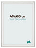 Fotokader 49x68cm Wit Geveegd MDF Lazio Voorzijde Maat | Yourdecoration.be