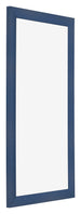 Fotokader 50x100cm Donkerblauw Geveegd MDF Pisa Voorzijde Schuin | Yourdecoration.be