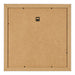 Fotokader 50x50cm Wit Mat MDF Pisa Achterzijde | Yourdecoration.be