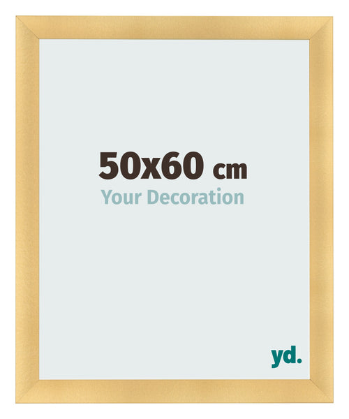 Fotokader 50x60cm Goud Mat MDF Pisa Voorzijde Maat | Yourdecoration.be