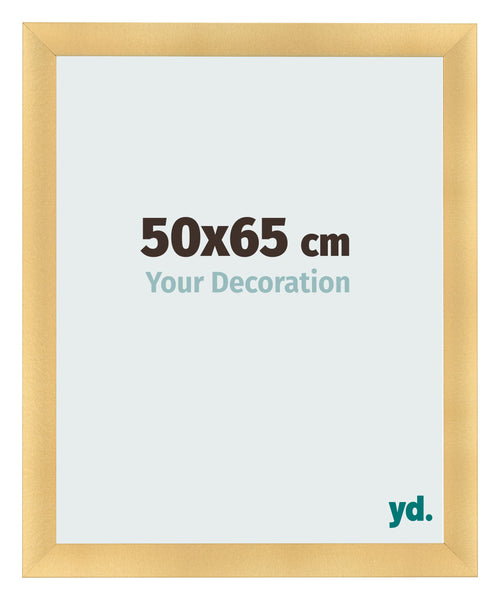 Fotokader 50x65cm Goud Mat MDF Pisa Voorzijde Maat | Yourdecoration.be