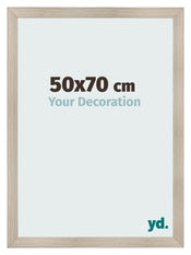 Fotokader 50x70cm Eiken Licht MDF Pisa Voorzijde Maat | Yourdecoration.be