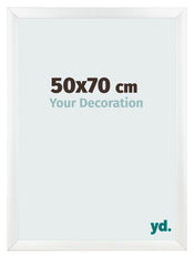 Fotokader 50x70cm Wit Mat MDF Pisa Voorzijde Maat | Yourdecoration.be