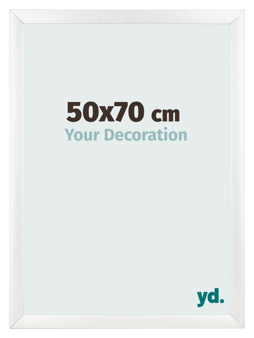 Fotokader 50x70cm Wit Mat MDF Pisa Voorzijde Maat | Yourdecoration.be