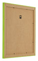 Fotokader 55x55cm Groen MDF Pisa Achterzijde Schuin | Yourdecoration.be