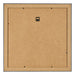 Fotokader 55x55cm Zwart Mat MDF Pisa Achterzijde | Yourdecoration.be