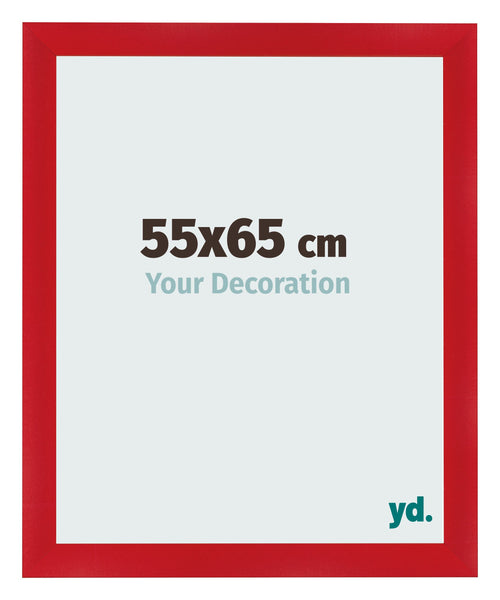 Fotokader 55x65cm Rood MDF Pisa Voorzijde Maat | Yourdecoration.be