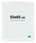 Fotokader 55x65cm Wit Mat MDF Pisa Voorzijde Maat | Yourdecoration.be