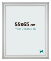 Fotokader 55x65cm Zilver Mat MDF Lazio Voorzijde Maat | Yourdecoration.be