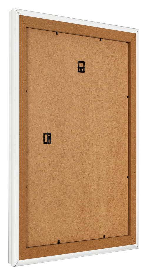 Fotokader 56x71cm Wit Geveegd MDF Lazio Achterzijde Schuin | Yourdecoration.be