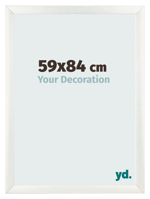 Fotokader 59x84cm Wit Geveegd MDF Pisa Voorzijde Maat | Yourdecoration.be