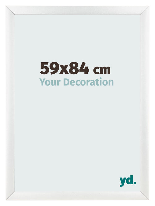 Fotokader 59x84cm Wit Hoogglans MDF Pisa Voorzijde Maat | Yourdecoration.be