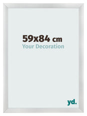 Fotokader 59x84cm Zilver Mat MDF Pisa Voorzijde Maat | Yourdecoration.be