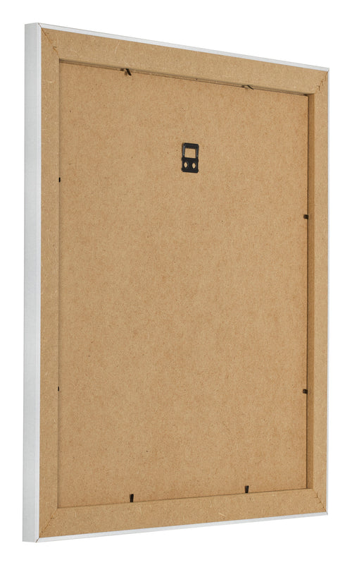 Fotokader 60x60cm Zilver Mat MDF Pisa Achterzijde Schuin | Yourdecoration.be