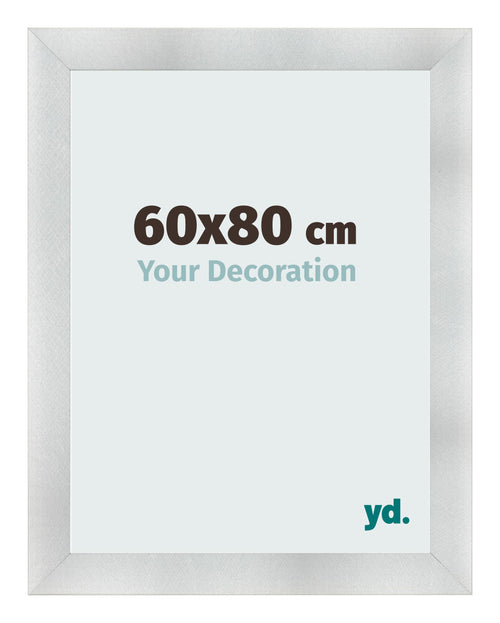 Fotokader 60x80cm Aluminium Geborsteld MDF Pisa Voorzijde Maat | Yourdecoration.be