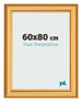 Fotokader 60x80cm Goud Mat MDF Lazio Voorzijde Maat | Yourdecoration.be