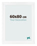 Fotokader 60x80cm Wit Mat MDF Pisa Voorzijde Maat | Yourdecoration.be