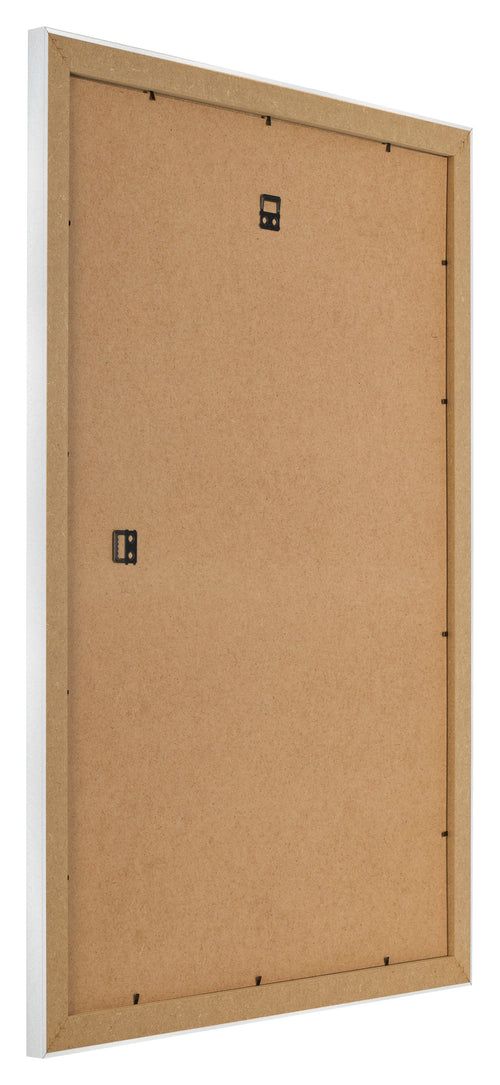 Fotokader 60x84cm Zilver Mat MDF Pisa Achterzijde Schuin | Yourdecoration.be