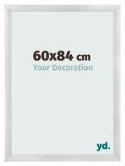 Fotokader 60x84cm Zilver Mat MDF Pisa Voorzijde Maat | Yourdecoration.be