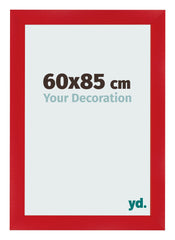 Fotokader 60x85cm Rood MDF Pisa Voorzijde Maat | Yourdecoration.be