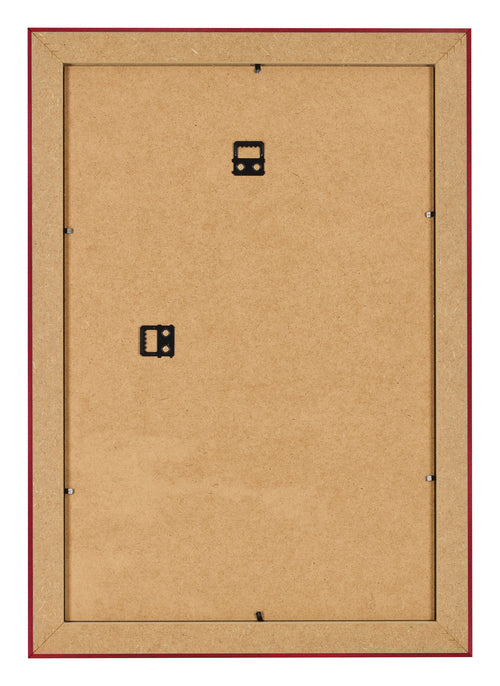 Fotokader 60x85cm Wijnrood Geveegd MDF Pisa Achterzijde | Yourdecoration.be