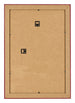 Fotokader 60x85cm Wijnrood Geveegd MDF Pisa Achterzijde | Yourdecoration.be