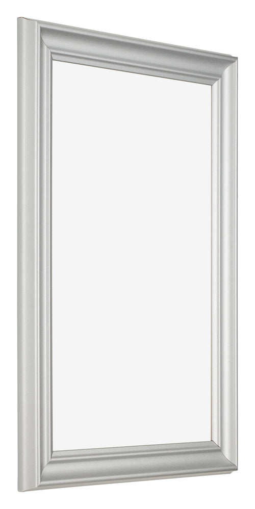 Fotokader 60x85cm Zilver Mat MDF Lazio Voorzijde Schuin | Yourdecoration.be