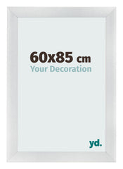 Fotokader 60x85cm Zilver Mat MDF Pisa Voorzijde Maat | Yourdecoration.be