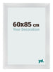 Fotokader 60x85cm Zilver Mat MDF Pisa Voorzijde Maat | Yourdecoration.be