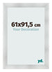 Fotokader 61x91 5cm Aluminium Geborsteld MDF Pisa Voorzijde Maat | Yourdecoration.be