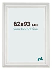 Fotokader 62x93cm Wit Geveegd MDF Lazio Voorzijde Maat | Yourdecoration.be