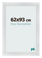 Fotokader 62x93cm Zilver Mat MDF Pisa Voorzijde Maat | Yourdecoration.be