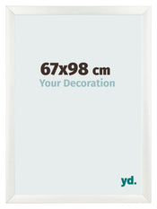 Fotokader 67x98cm Wit Geveegd MDF Pisa Voorzijde Maat | Yourdecoration.be